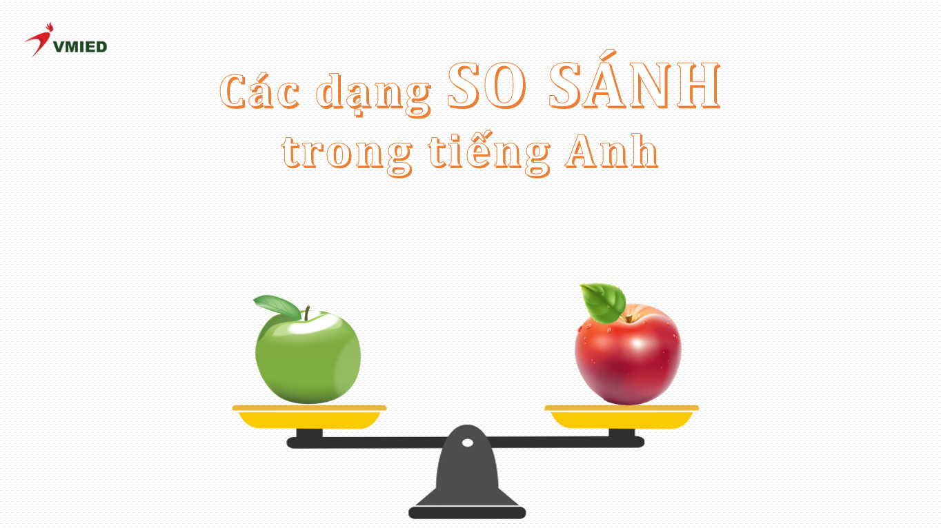 Các dạng so sánh trong tiếng Anh