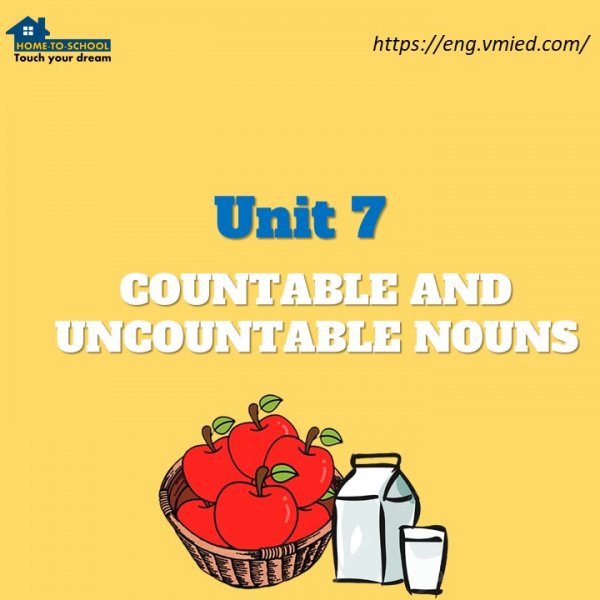 Unit 7: Countable and uncountable nouns - GRAMMAR - Từ bắt đầu đến ...